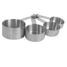 Thunder Group Inc. 4 Piece Stainless Steel Measuring Cup Set THGI2413